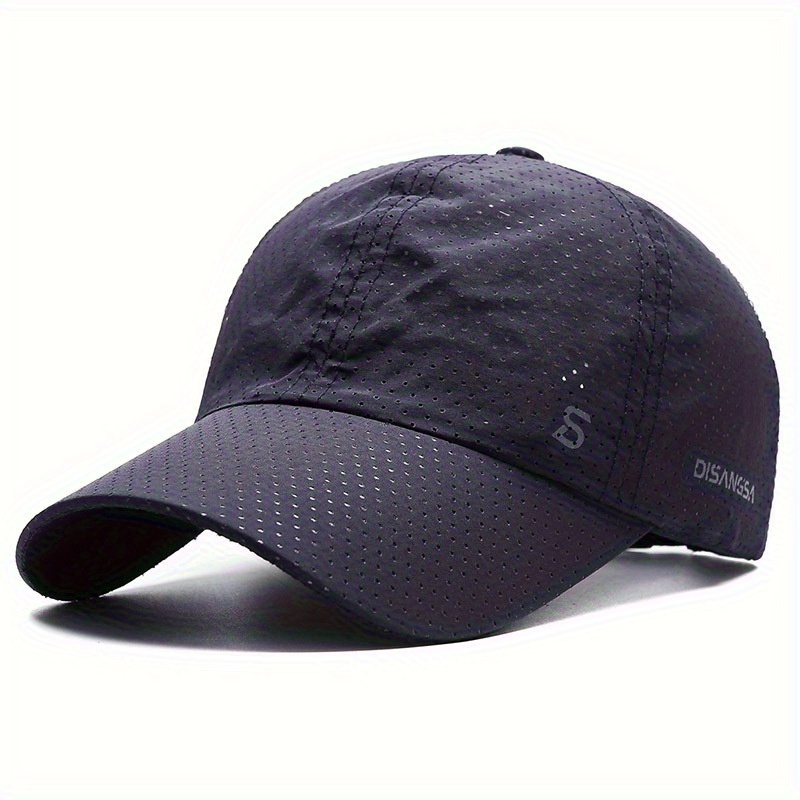 Summer Outdoor Running Cap, Lightweight, Quick-drying, Breathable Duckbill Sun Hat, Suitable For Fishing And, In Baseball With Options Like Black, White, And Navy Blue