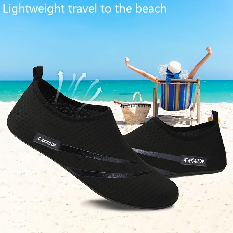 Lightweight Quick-Dry Women's Water Shoes - Breathable Mesh Fabric