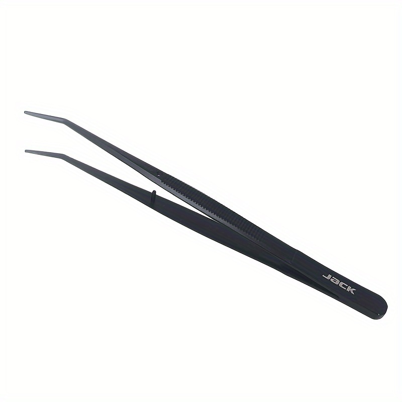 Jack Tweezers, Thickened Anti Slip Elbow, Round Head With Teeth Design, Curved Round Head - Sewing Machine Presser Foot Accessories, Repair Tools, Household Threading