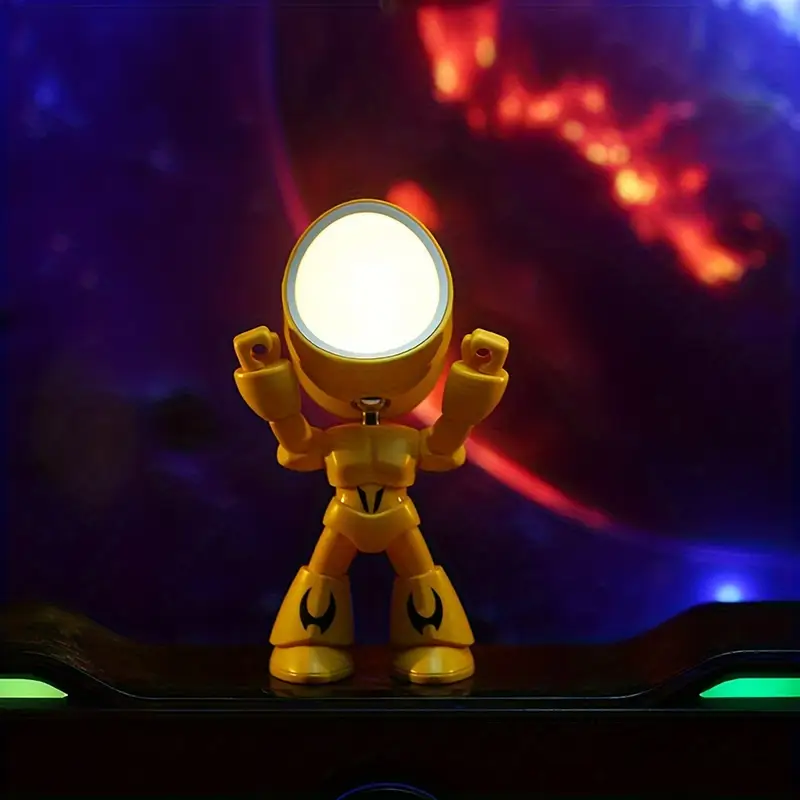 1 mini night light led cartoon cute light desktop decoration desk lamp holiday gift ideal gift for halloween christmas thanksgiving new year Product details 3