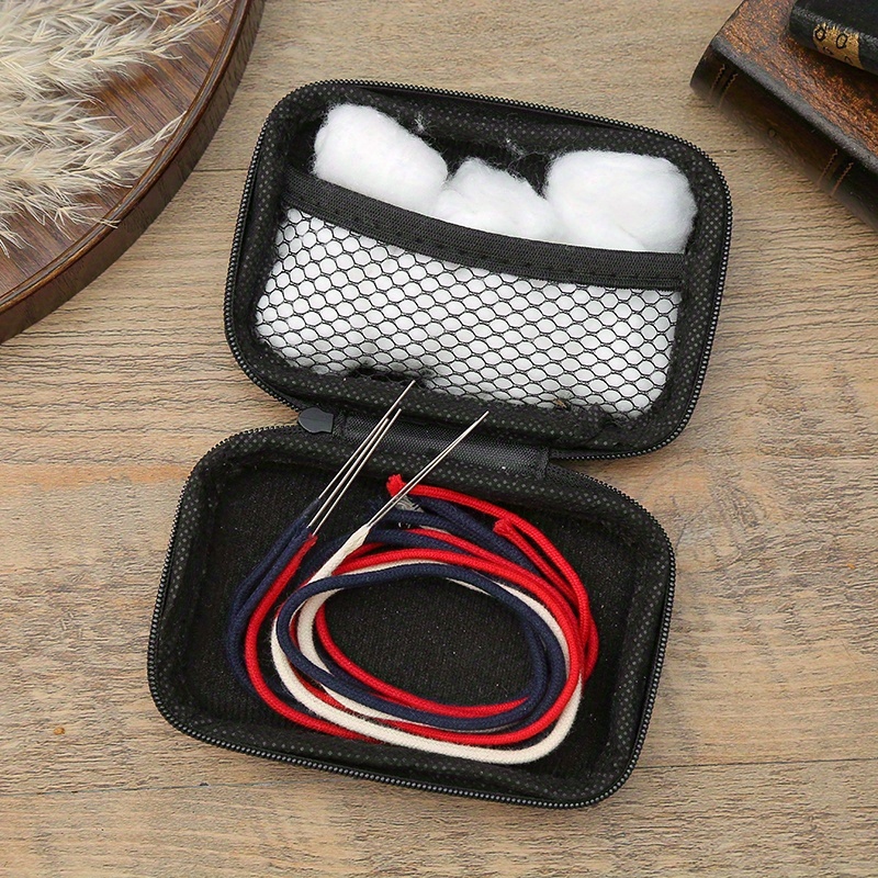 Lighter Refill Kit With 5 Wicks + 10 Replacement Pads, Universal Wick And Balls For Lighters - Practical Kerosene Lighter Accessories Pack, Easy Wick Replacement
