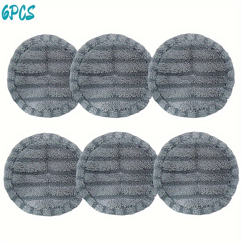 Image of 6pcs Compatible For Vacuum Cleaner Mop Heads & Refills, Electric Mop System With Mop Cloth Accessories Suitable For V7 V8 V10 V11, For Cleaning, No Revision To Product Name