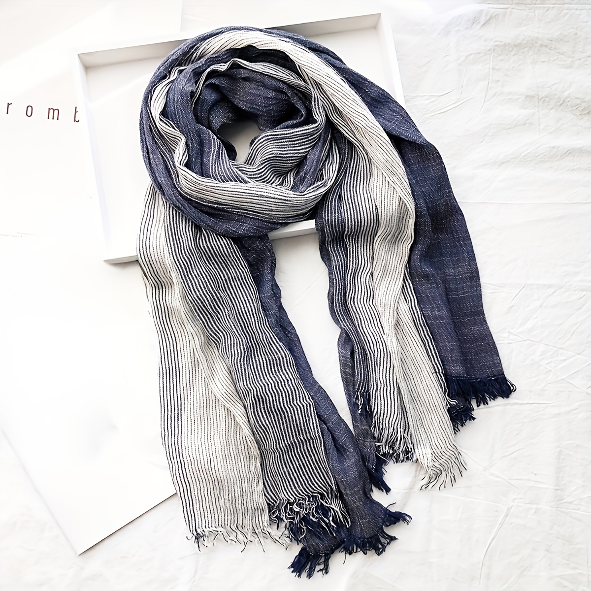 Autumn And Winter Men's Warm Scarf