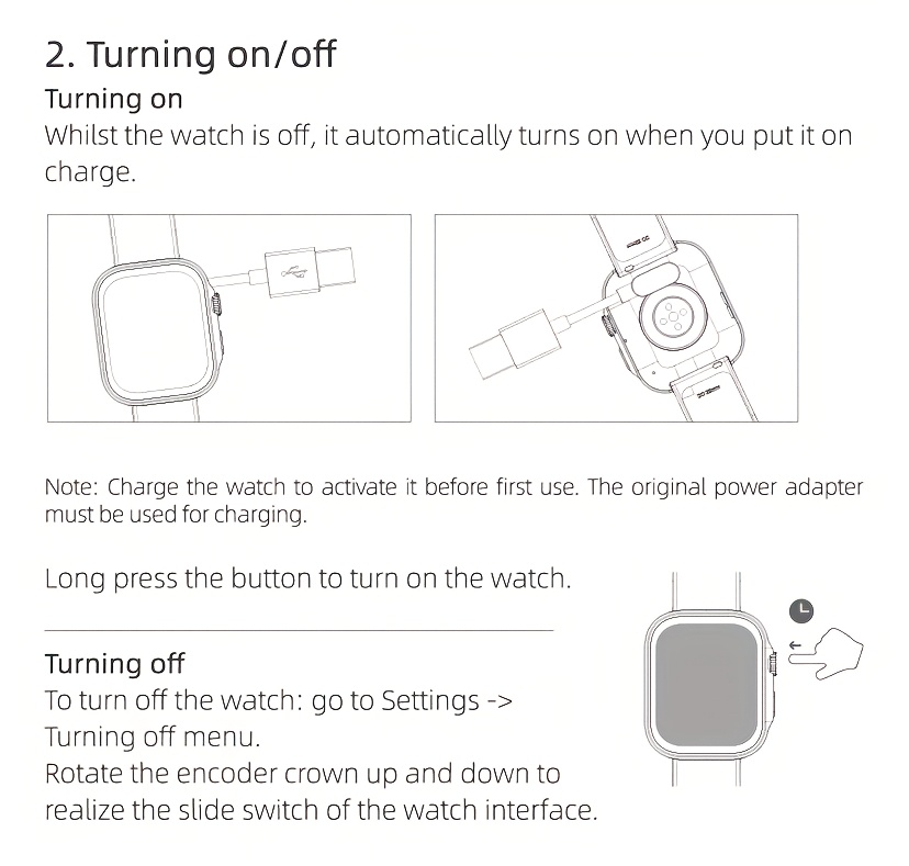 Montre intelligente GTX13 AMOLED de 1,99 pouces, Montre sportive, Appel en haute définition, Prise en charge de plusieurs modes sportifs, Écran haute définition 332 PPI, Couronne rotative, AOD, 60FPS, pour hommes et femmes, compatible avec iPhone et téléphone Android, Batterie 350mAh