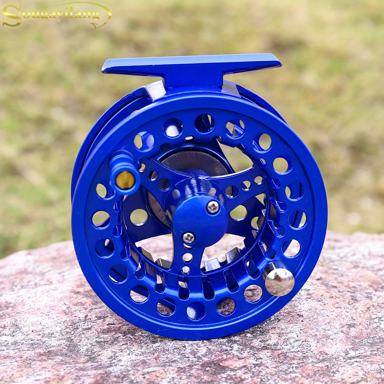 Large Arbor Fly Fishing Raft Reel Wheel Coil CNC Machined Alloy
