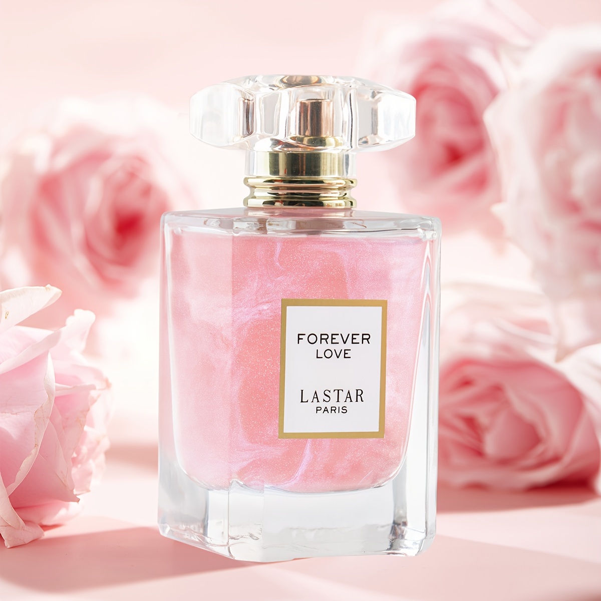 TEMU Parfum pour femme LASTAR, vaporisateur de parfum, fragrance fleurs et de fruits, rose, jasmin, vanille et patchouli, libère des phéromones, une