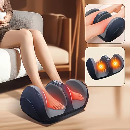 a multifunctional home leg massager with usb charging featuring heated massage technology for relaxing massage and rolling for calves feet legs and hands a perfect gift for parents and seniors