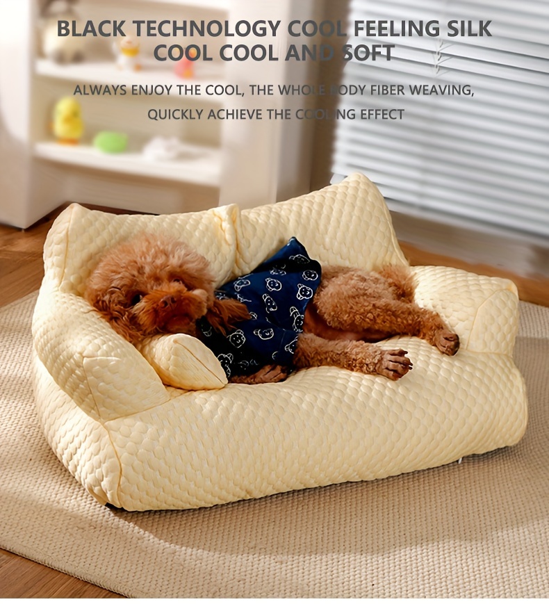 pet sofa nest spring and summer style cat bed Product details 3