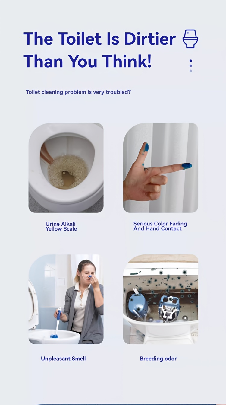 Whale-shaped Automatic Toilet Cleaner Gel with Rope Handle and Slow-release Tech for Auto-cleaning and Freshness, for Home Bathroom Use