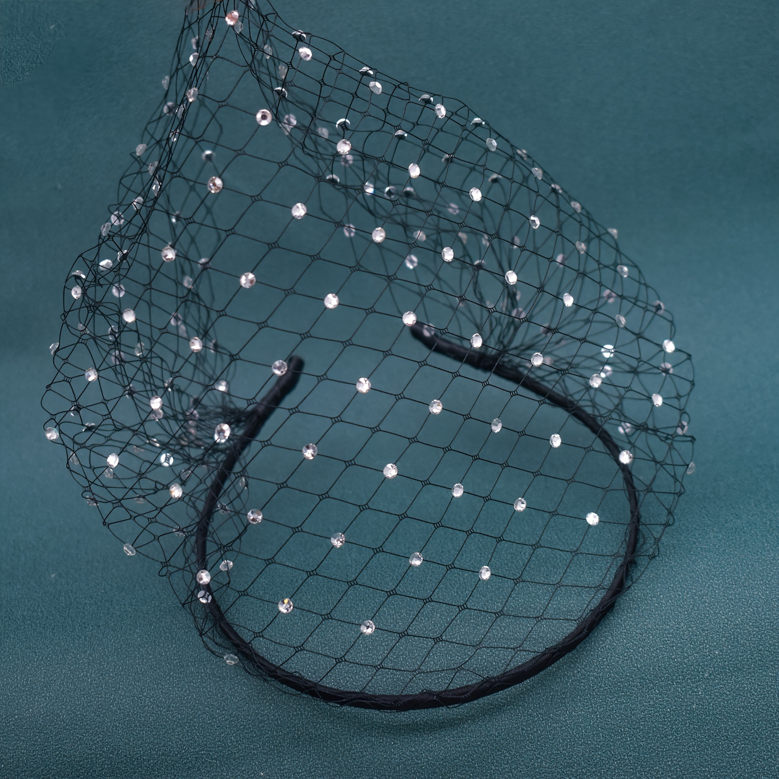 jm06 свадебная вуаль-решетка для птиц, блузгер, белая повязка на голову, вуаль для невесты, фата, черная маска, вуали, украшения для волос, детали, 6