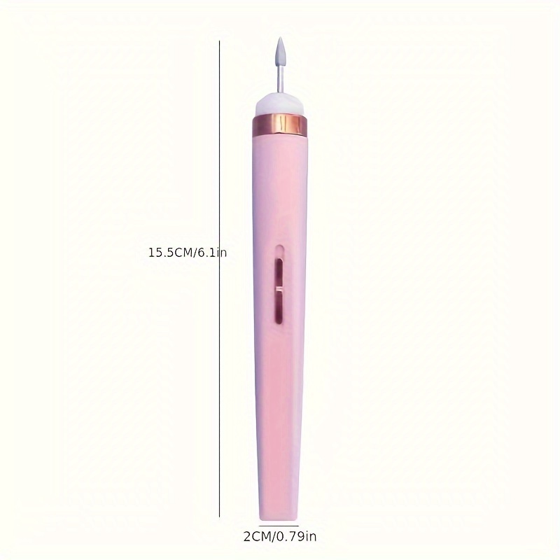 portable electric nail file nail pedicure tool with nail file for home and salon use get professional nail art effects at home details 3