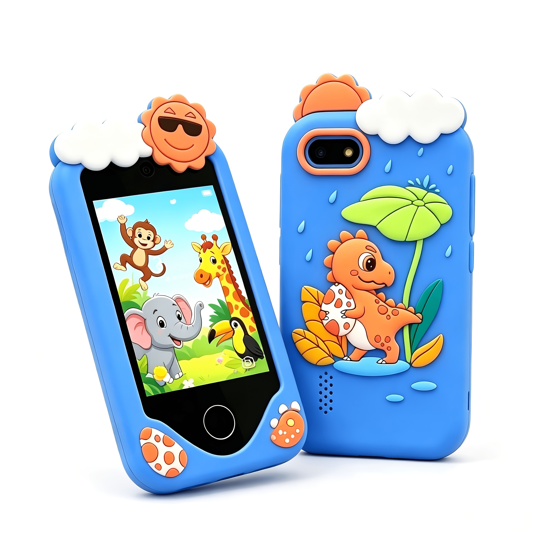 TEMU ITMEIPC Caméra Jouet, Jouet Éducatif, Lecteur de Musique MP3 Portable avec Double Caméra HD, Écran Tactile et Design Tendance, Jeux, Réveil,