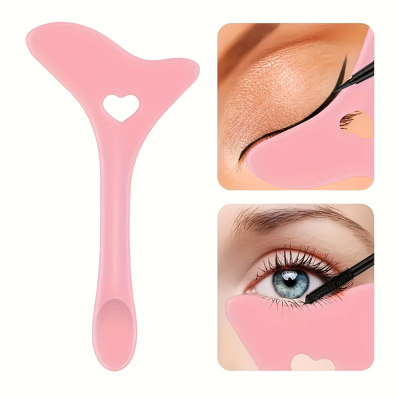 

1pc Silicone Aid - Reusable Makeup Tool For Liner, Lipstick & Mascara Application, No Battery Needed, Fragrance- Accessory For Bathroom/toilet