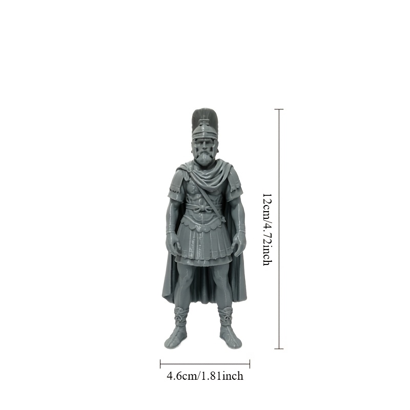 TEMU Figura de antiguo - Estatua de de plástico, / Adecuada para decoración de escritorio, exhibición en oficina y vitrina de curiosidades, regalo