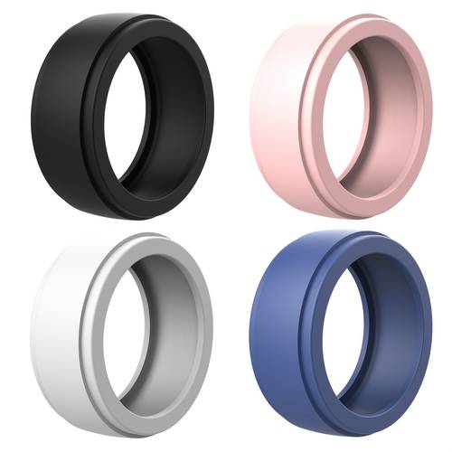 set of 4 high quality silicone ring protectors compatible with ring scratch resistant shockproof suitable for sports and a perfect gift