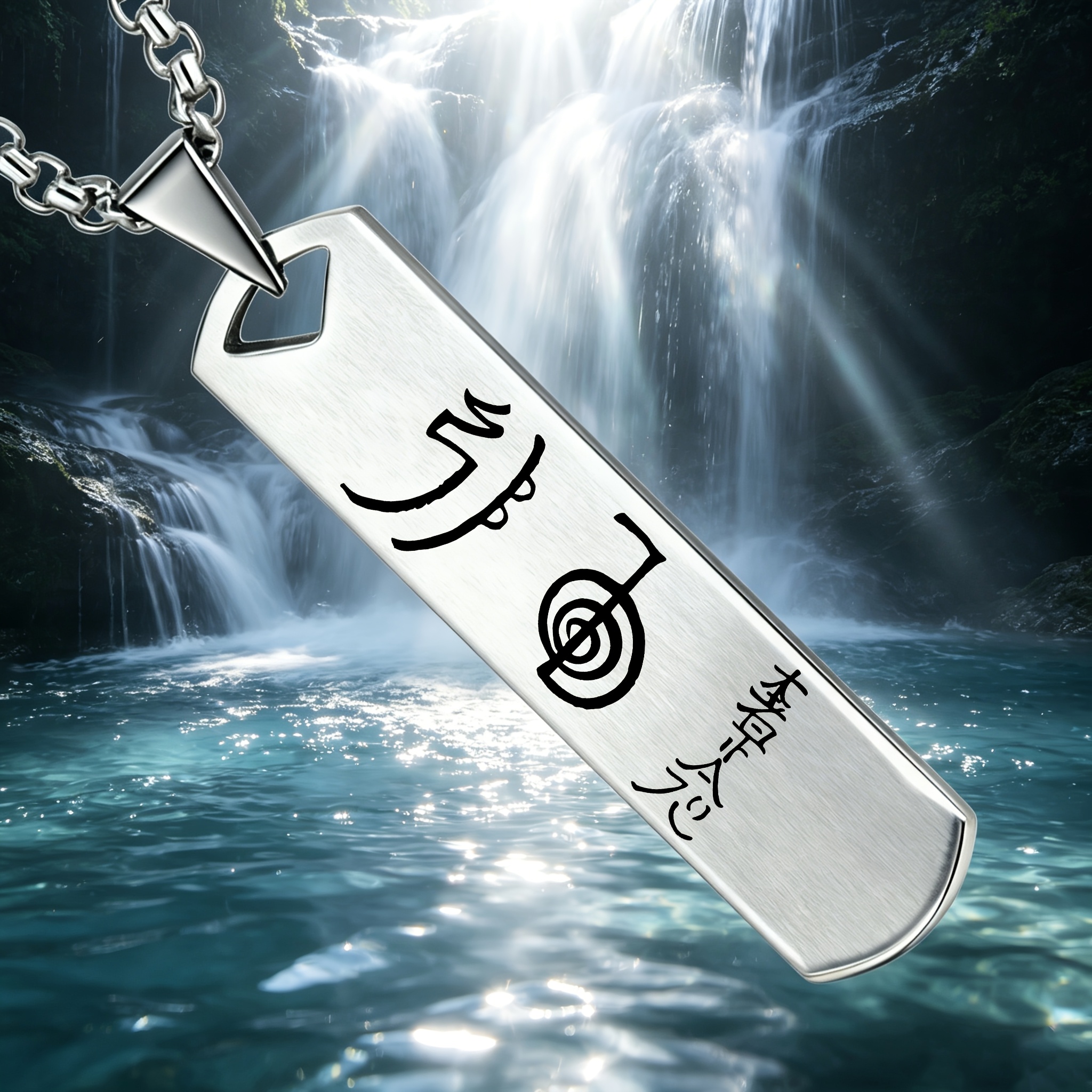 TEMU Unisex Symbol Design Pendant Necklace, Personalized And Elegant Additions, Suitable For Party Activities Or Outdoor Sports, Travel Wear And