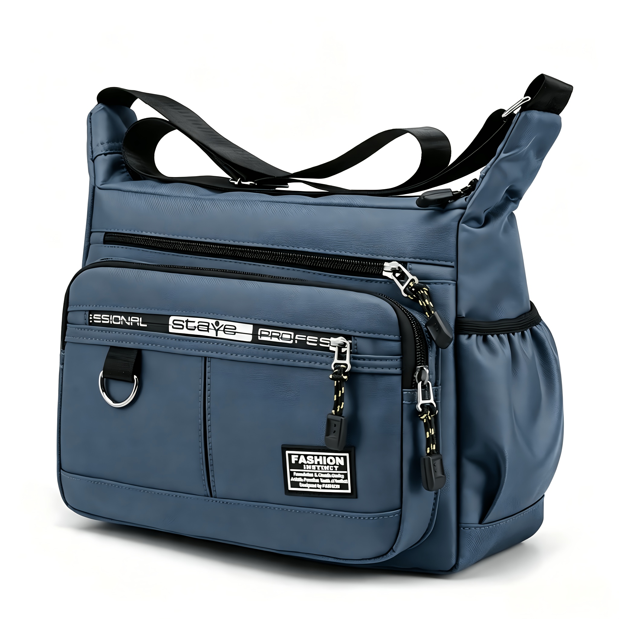 TEMU Large-capacity Men's Shoulder Bag, And Wear-resistant Backpack, Multi- Bag, Business Casual Men's Crossbody Bag