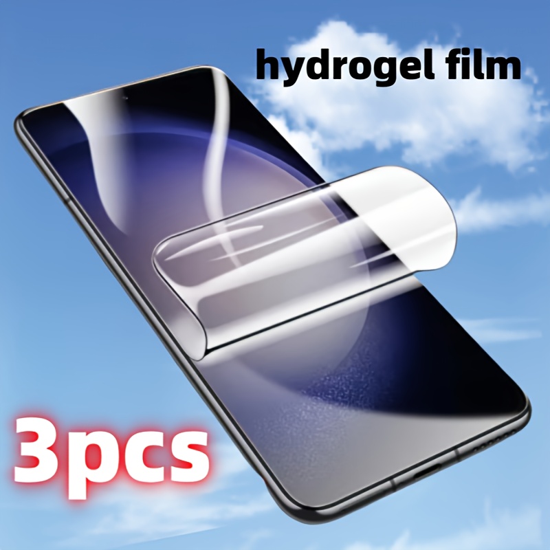 

3pcs Hd Hydrogel Film Is Suitable S24 Fe S24 Ultra S24+s24 S23 Fe S23 Ultra S23+s23 Mobile Phone Screen Protection Film