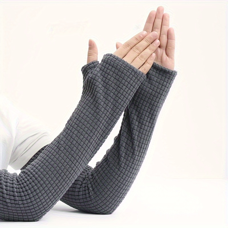 polyester blend arm warmers women men stretchy - Temu