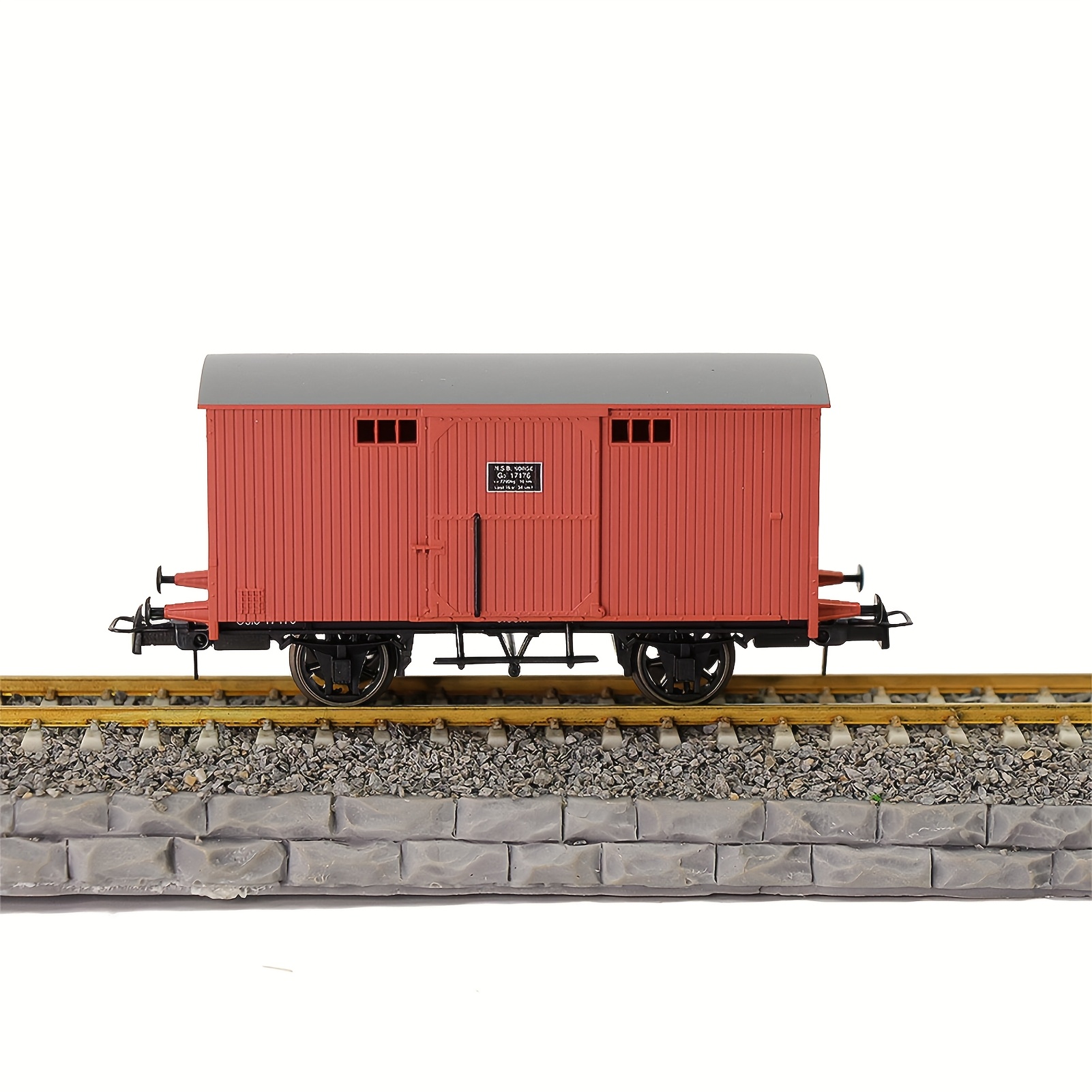قطار نموذجي بمقياس ho 1:87، يتميز بقطار صندوق بطول 20 قدمًا - Temu Morocco, image size:1601x1601
