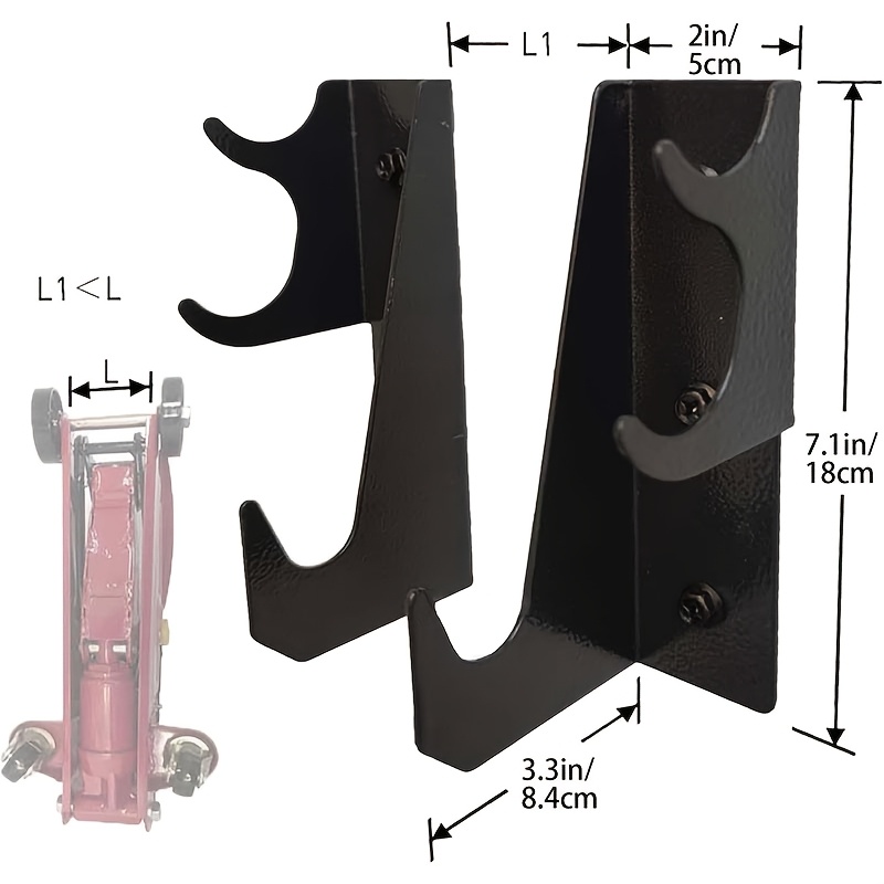 TEMU Support de mural Compatible avec la plupart des crochets de hydraulique horizontaux à tubes ronds