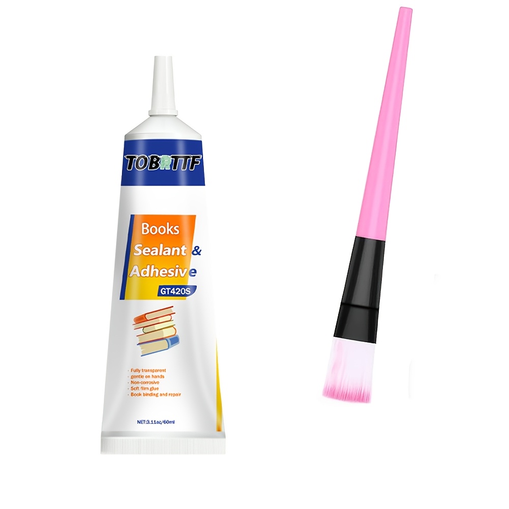 TEMU 1 Quality Acid-free Bookbinding Glue | Dries Transparent And Remains Flexible, Suitable For Mounting, Collage, And Paper Crafts