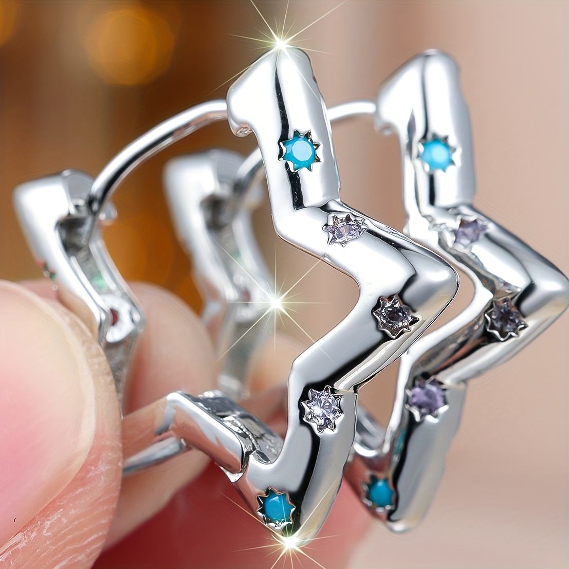 E-shop Ein elegantes und luxuriöses Damen-, eingelegt mit synthetischem Zirkonia, als klassisches und vielseitiges Jahrestagsgeschenk für Ihre Frau.
