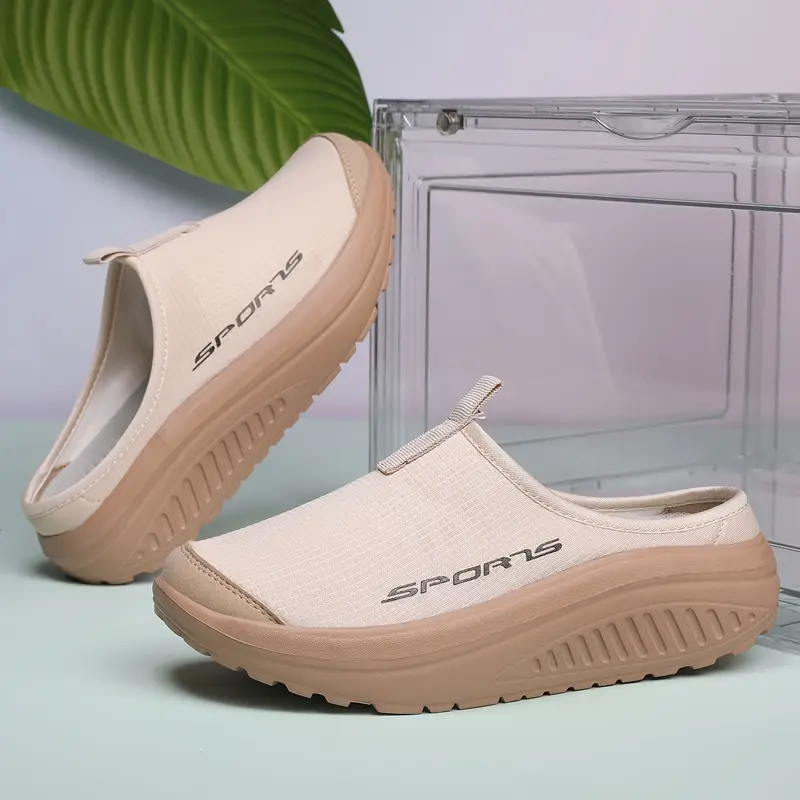 low top breathable mesh slip on sneakers   casual sports shoes eva sole comfortable fabric insole solid color durable slipresistant for male female universal details 5