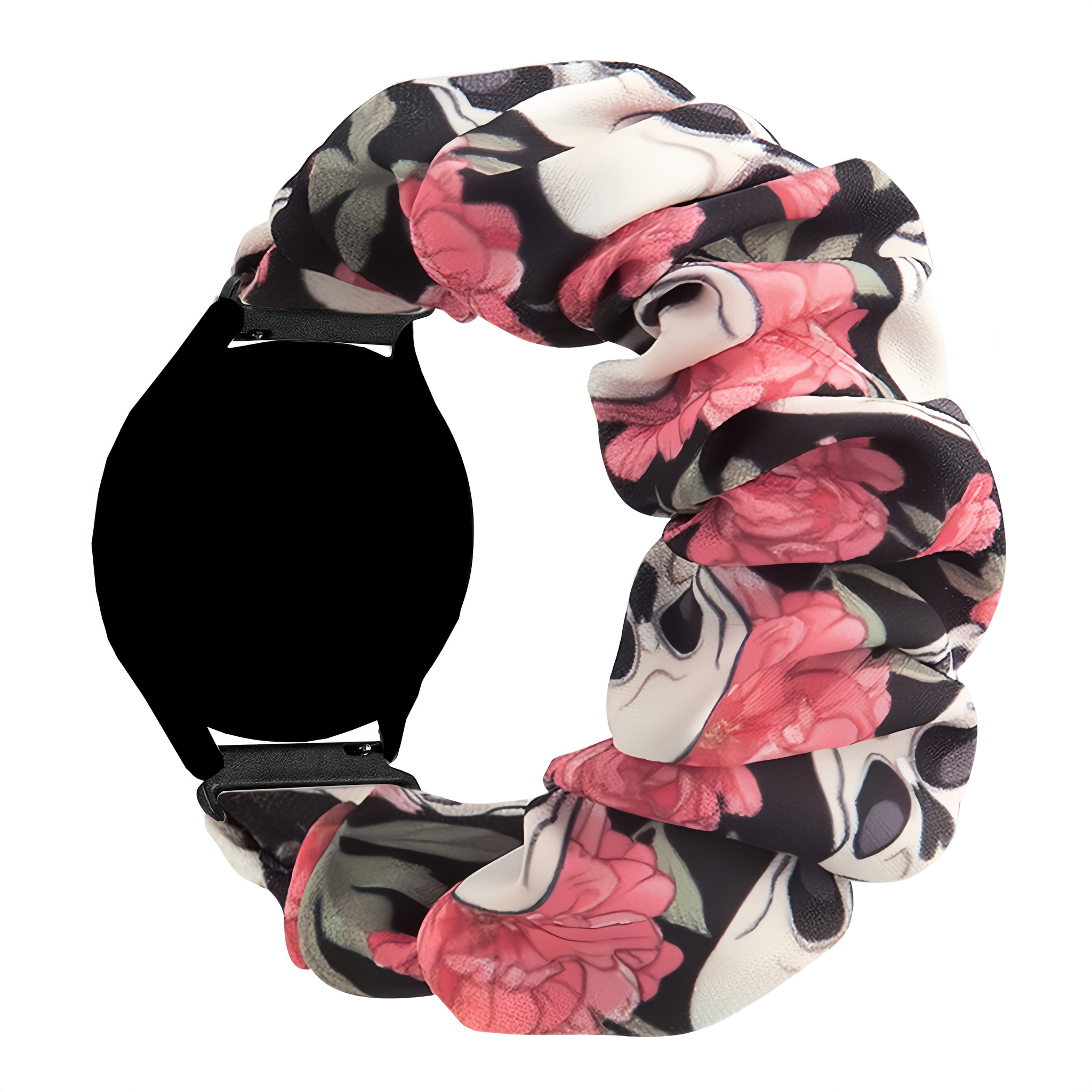 E-shop Verstellbares Scrunchie Armband, kompatibel mit Samsung Galaxy Watch 7 6 5 4 FE Armband 40mm 44mm/Galaxy Watch 6 Classic 47mm 43mm/Watch 5 Pro