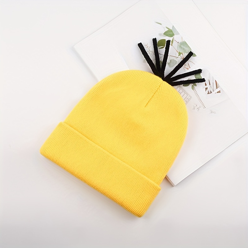 

Knit Beanie For Cosplay & Christmas Parties - Warm, Windproof With Ear Protection, Skiing & Outdoor Activities