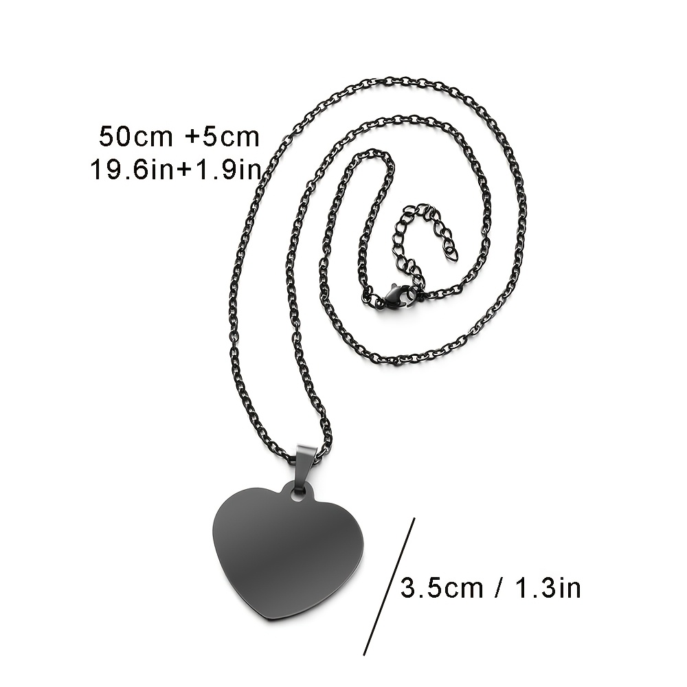 Custom Photo Necklace with Heart Pendant for Pet Lovers
