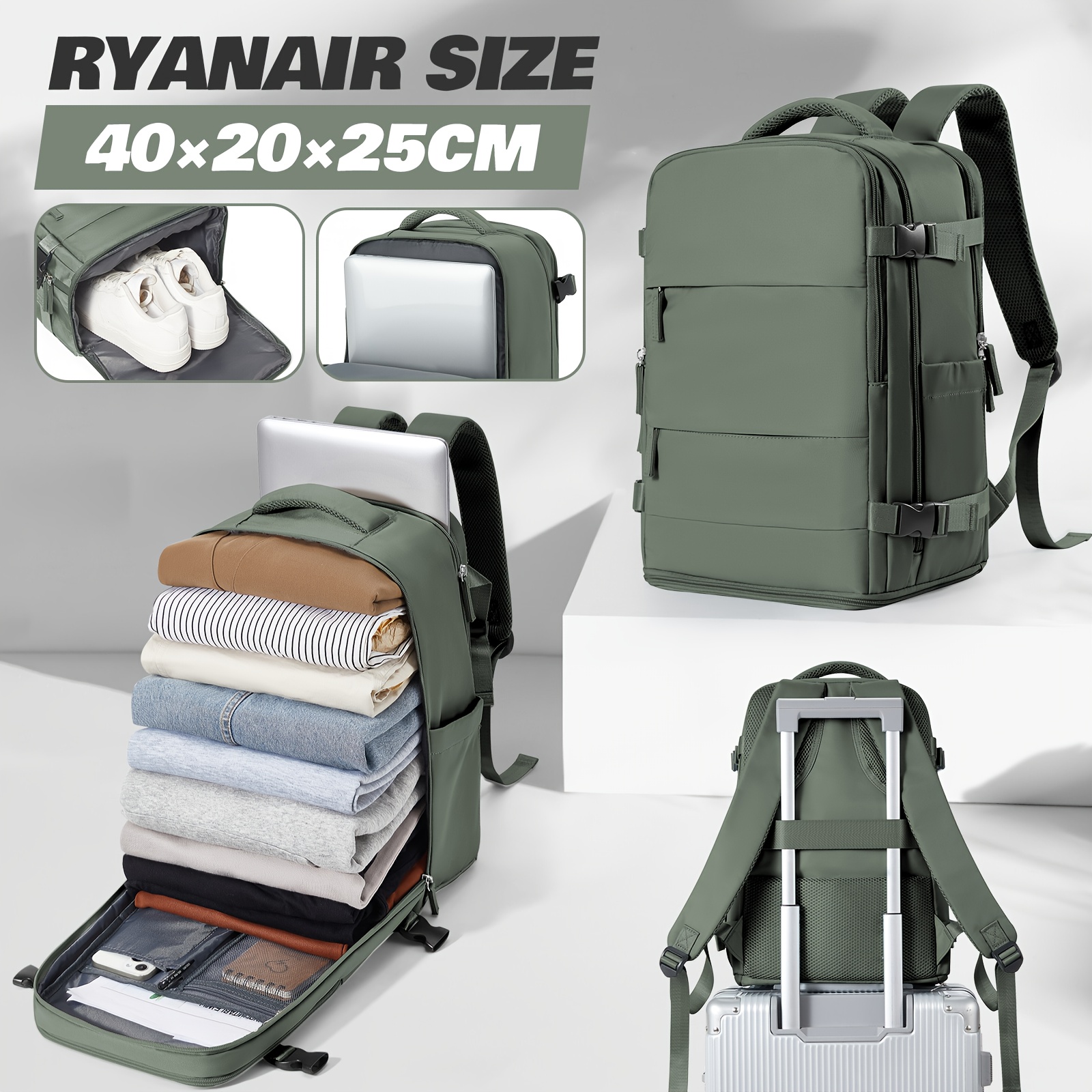 Suitcase Samsonite Aerospace Backpack Urban-Eye Backpack Black