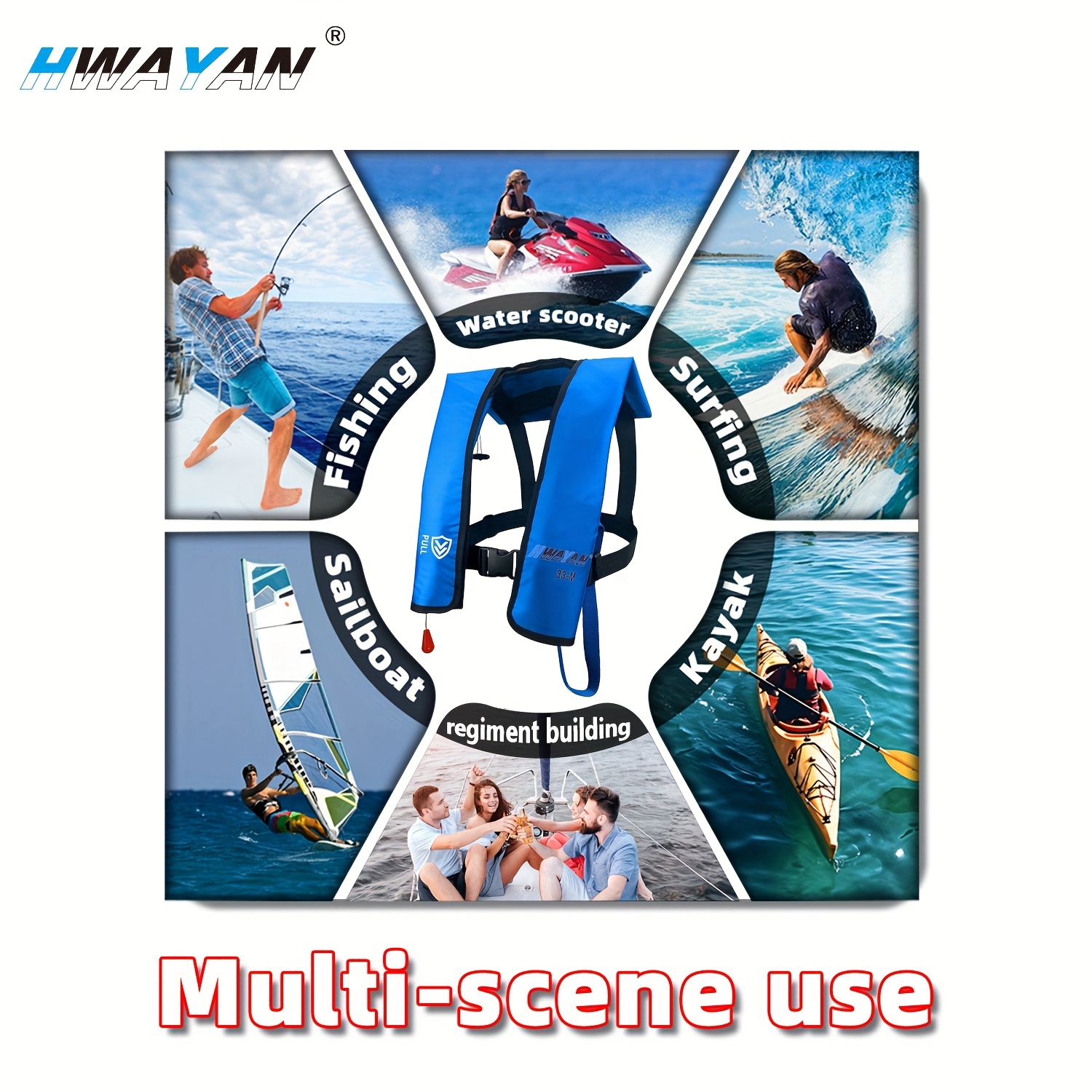 inflatable life vest life jackets mens womens adult Temu