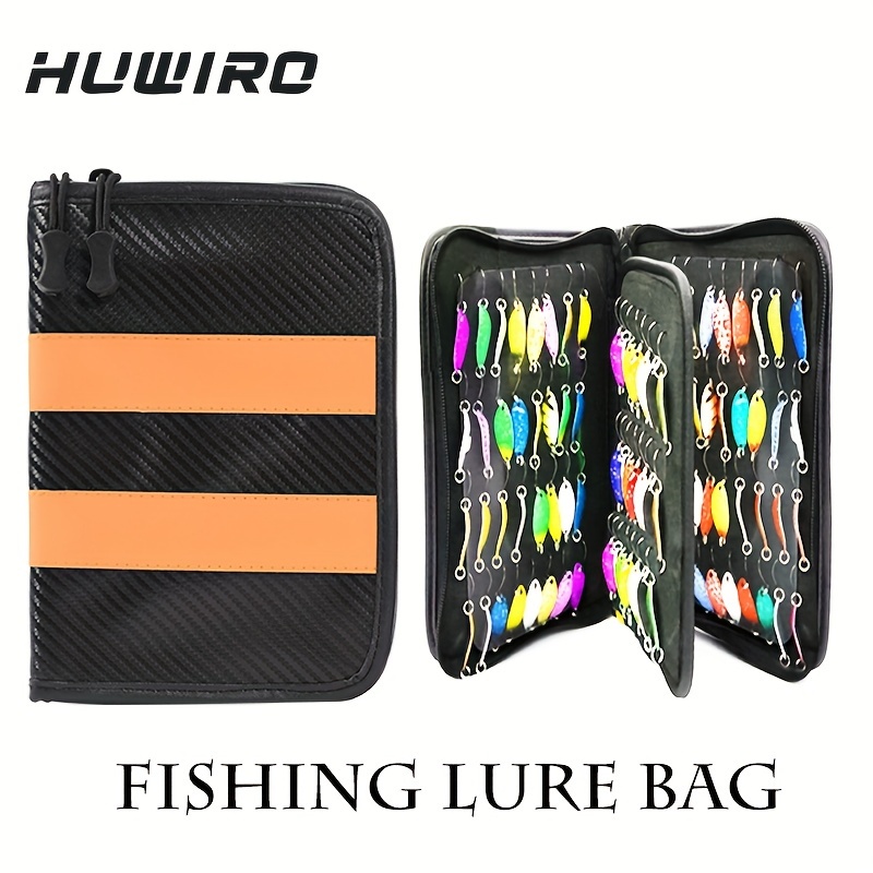 Durable Fishing Tackle Binder Ziplock Bag Secure Lure Bait - Temu