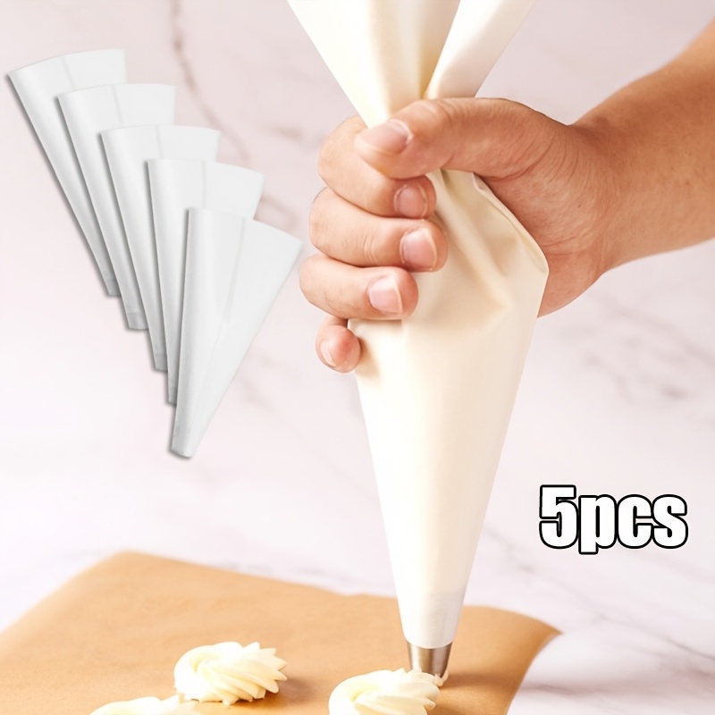 pack reusable pvc piping bags star tip white Temu Canada