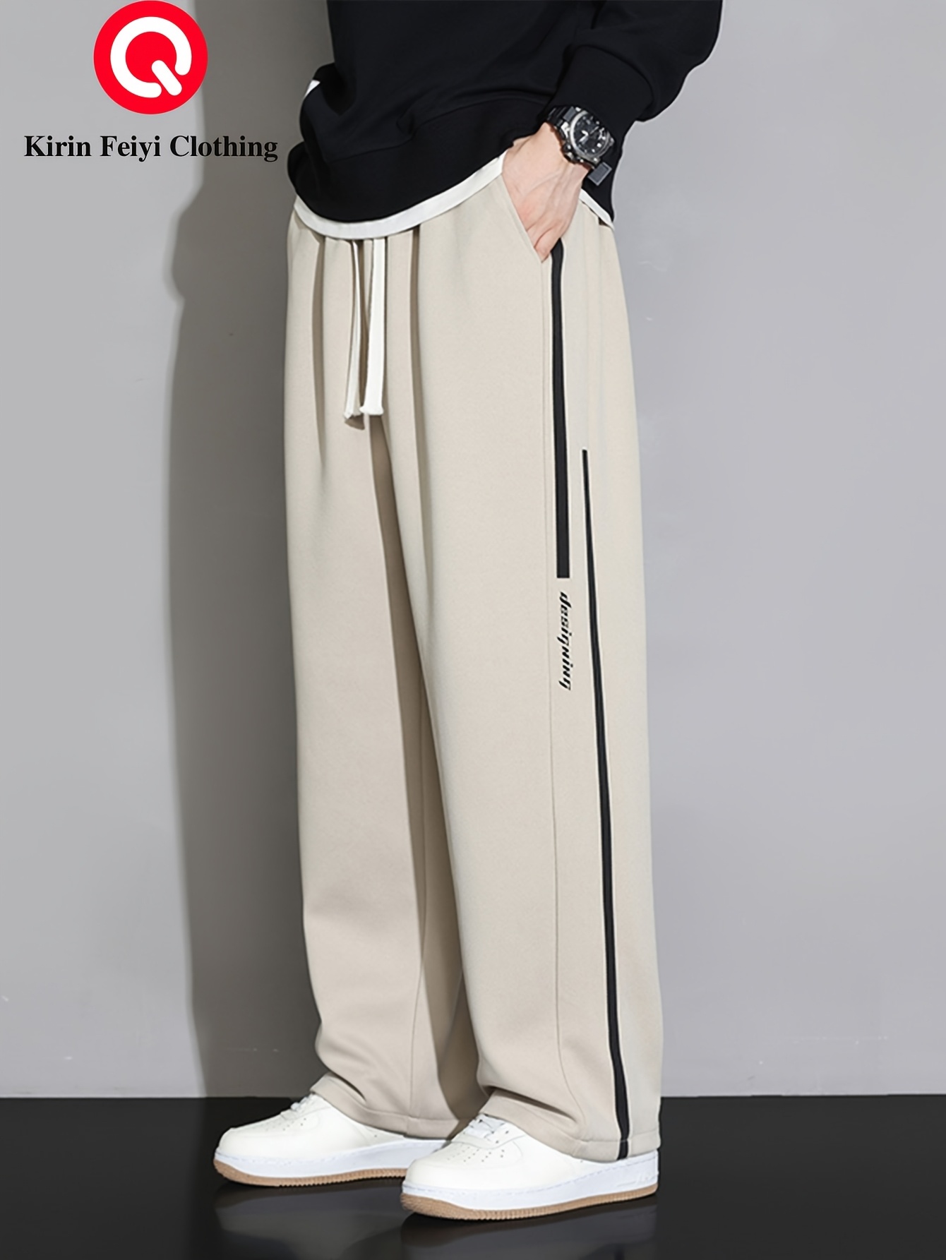 Men'S Print Casual Pants for Spring And Autumn, Suitable for Outdoor Sports And Leisure.