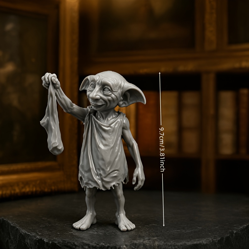 TEMU Wb Harry Potter Wizarding World 3d Dobby House-elf Desktop Creative Ornament Exquisite Costume Fan Exclusive Display Model