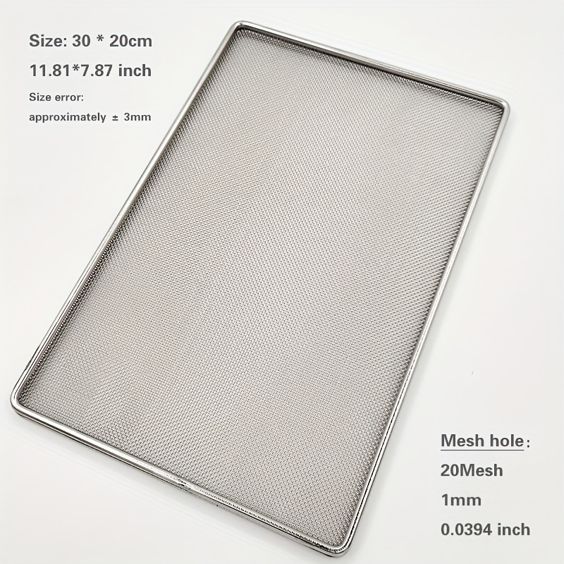 304 stainless steel filtration and screening mesh draining water draining oil drying barbecue screening filtration dense pore coffee filtration bread powder filtration oil residue filtration