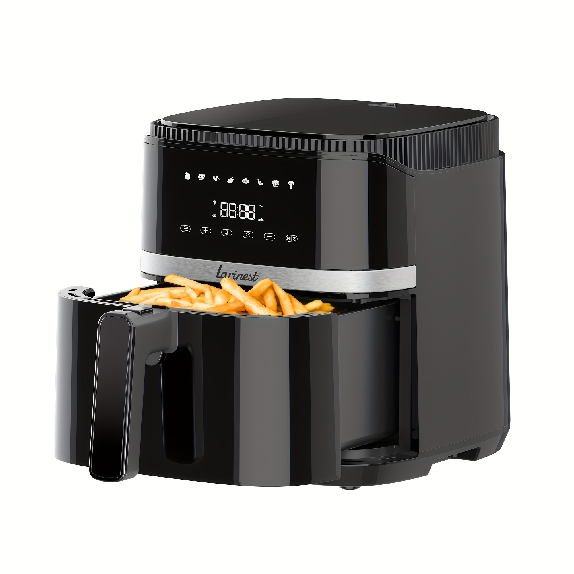 

5.3qt Air , Airfryer For And Meals, 8 Cooking Functions On Touch , , Dishwasher-safe & Nonstick,