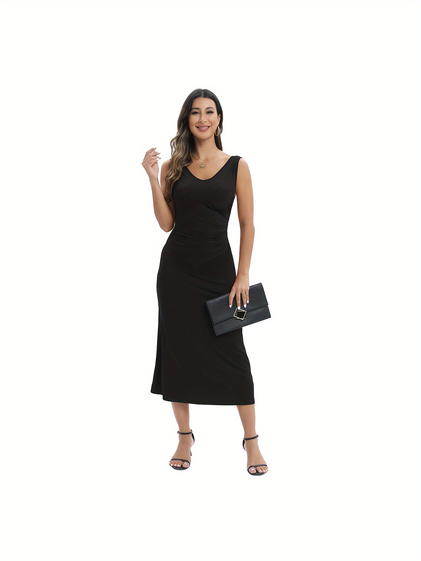 green emerald velvet dress StarAneer Cocktail Evening Party Black Dress; Holiday Prom Church Work  Business A Line Short Ruffled Sleeve V Neck Vintage Petite Dresses with  Pockets XS red at Amazon Women's Clothing store