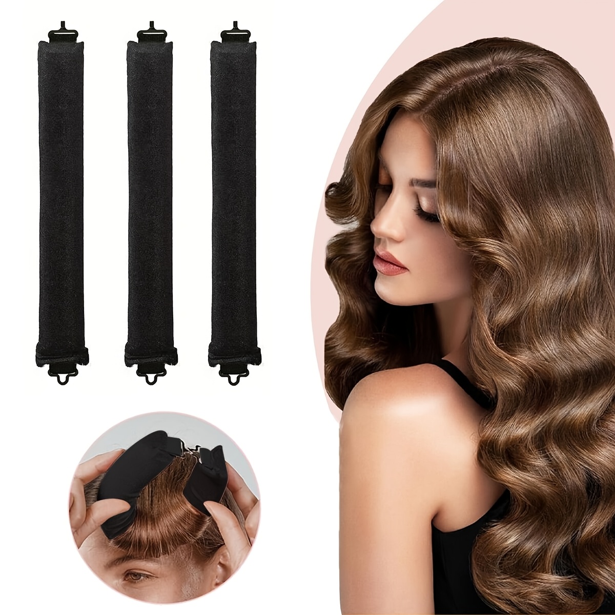 heated curling rods
