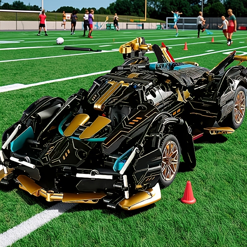 1330pcs Sports Car Model Building Block Set ABS Plastic Toy
