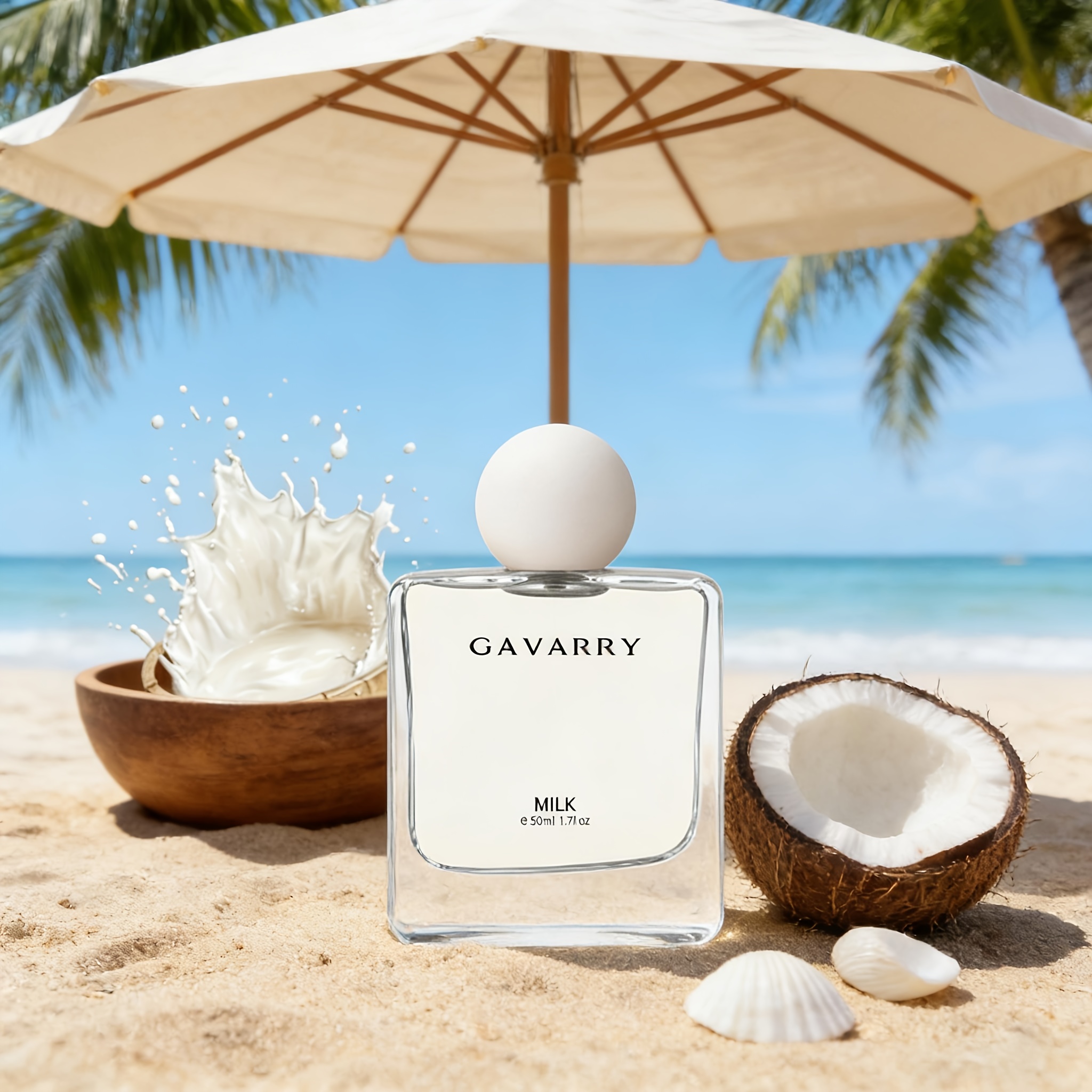 Image of Niche Milky Perfume For Women, Long-lasting. Coconut Notes, Fresh And Light Perfume Edp | Unique And Not Easily Duplicated Scent, Soft And Scent, Long-lasting Fragrance, 50ml