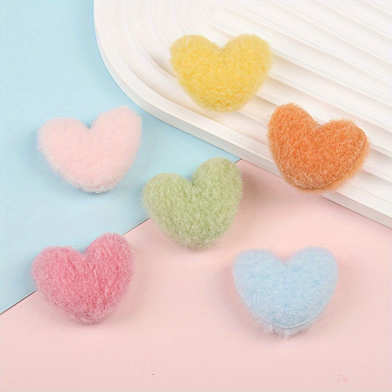 

Woolen Love Plush Peach Heart Ball Christmas Bouquet Accessories Flower Arrangement Materials Clothing Hair Accessories Accessories 30pcs