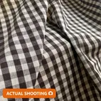 1pc blackout gingham check curtain 100 polyester rod pocket window drapes for s bedroom living room balcony modern minimalist grid design light filtering privacy home decor curtains for living room light filtering drapes contemporary curtain durable curtain fabric