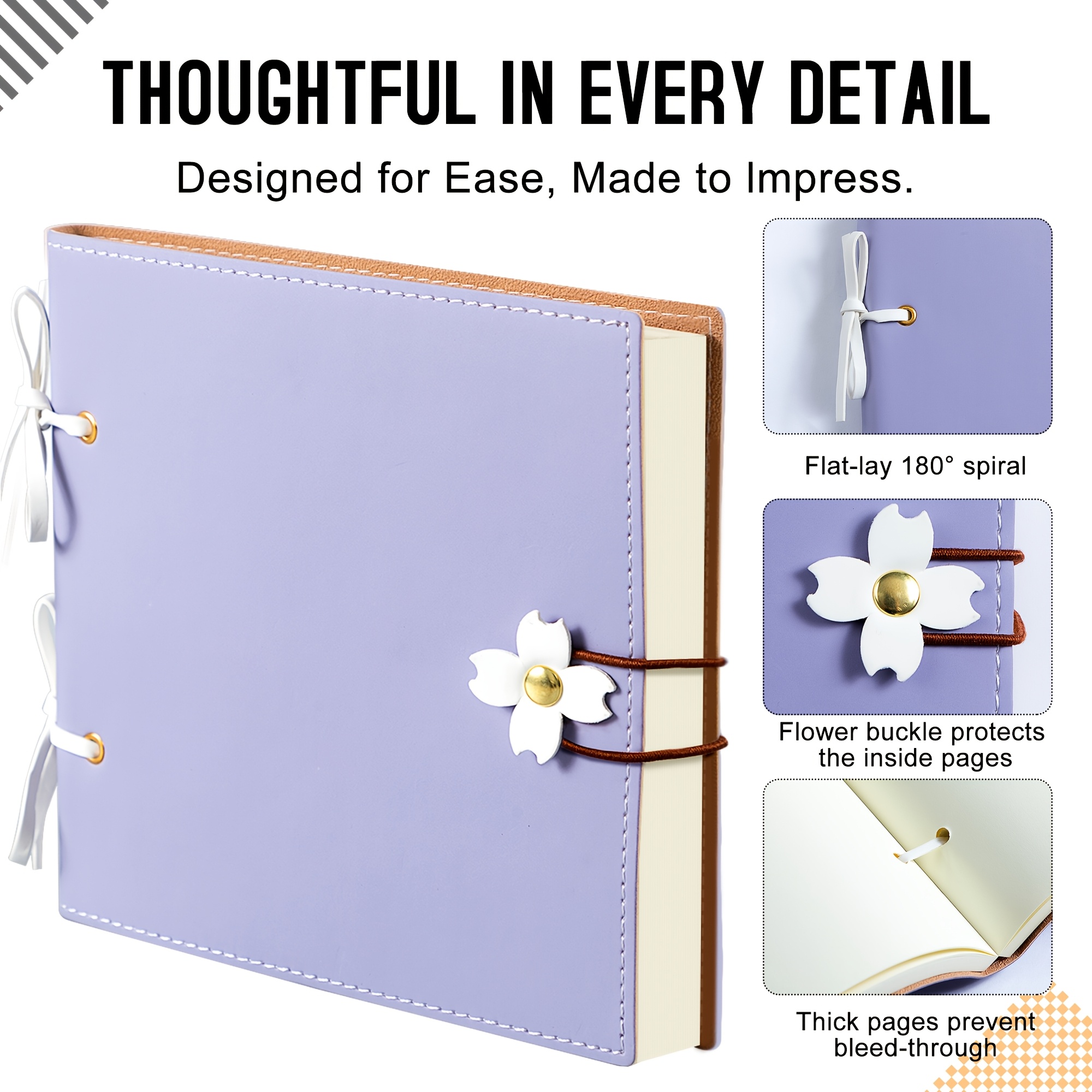 E-shop 6x6-Zoll | 240 Seiten, Verdickte Seiten, Hochzeitsalbum, Exklusives Fotoalbum für Freundin, Freund, Familie | Kreative handgefertigte Geschenke
