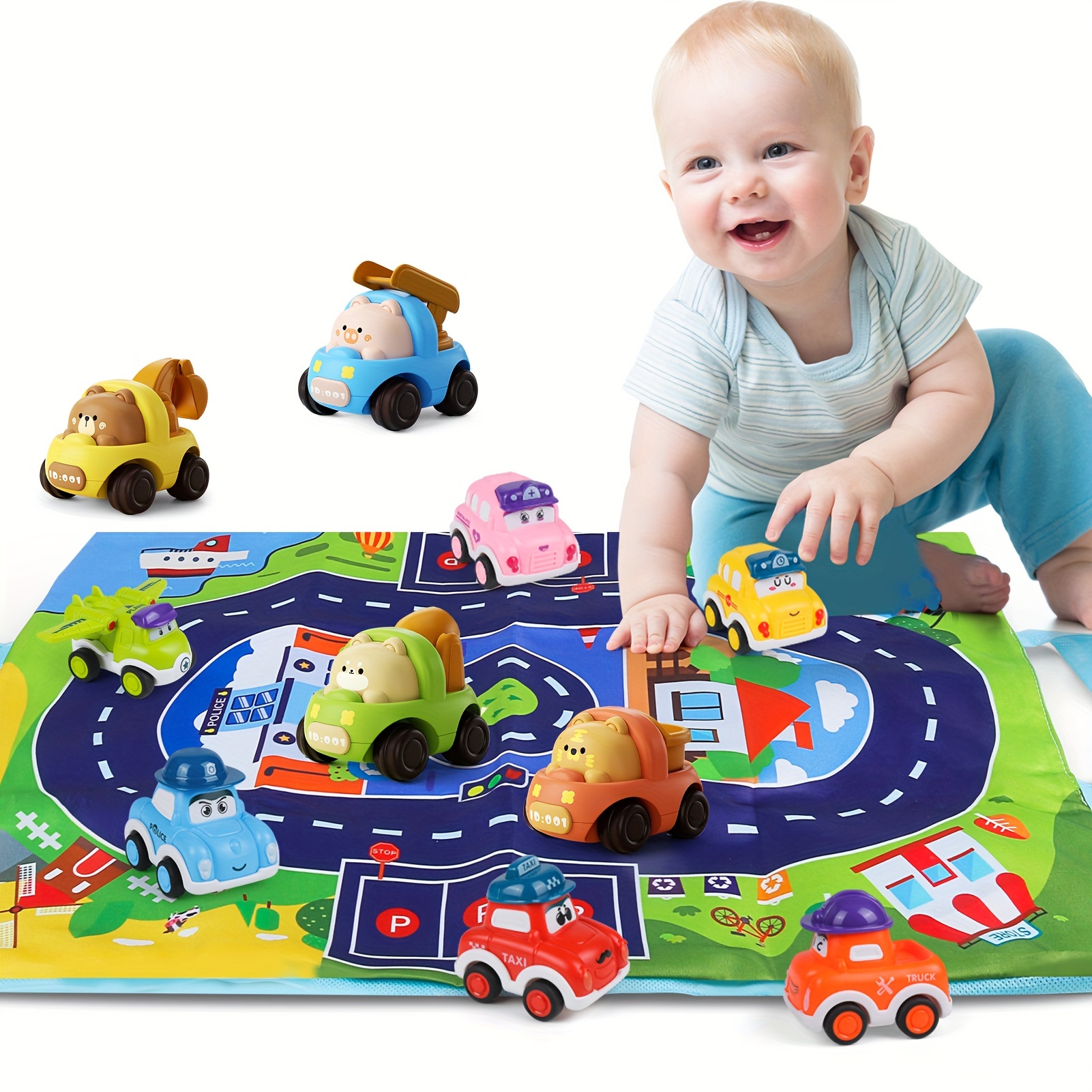 Baby Girl Spielzeugautos Für Babys Rosa Auto Spielzeug Für - Temu Germany