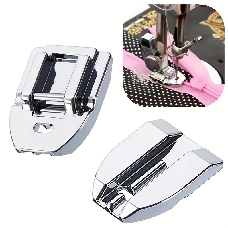 

Invisible Zipper Presser Foot, 1pc, For Domestic Sewing Machines, Compatible With Singer, Brother, , And - Sewing Machine Accessories For Professional Seams