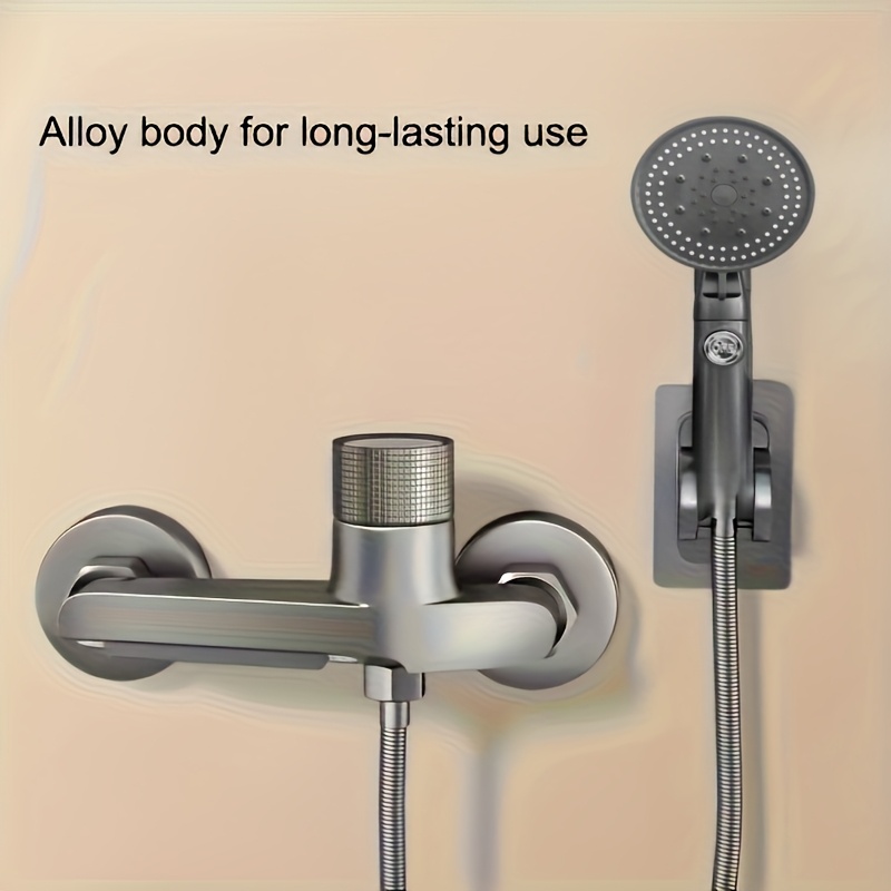 Moderne Bad-Dusch-Armatur | 2 Hahnlöcher Für Dusche & Badewanne, G1/2" Anschluss