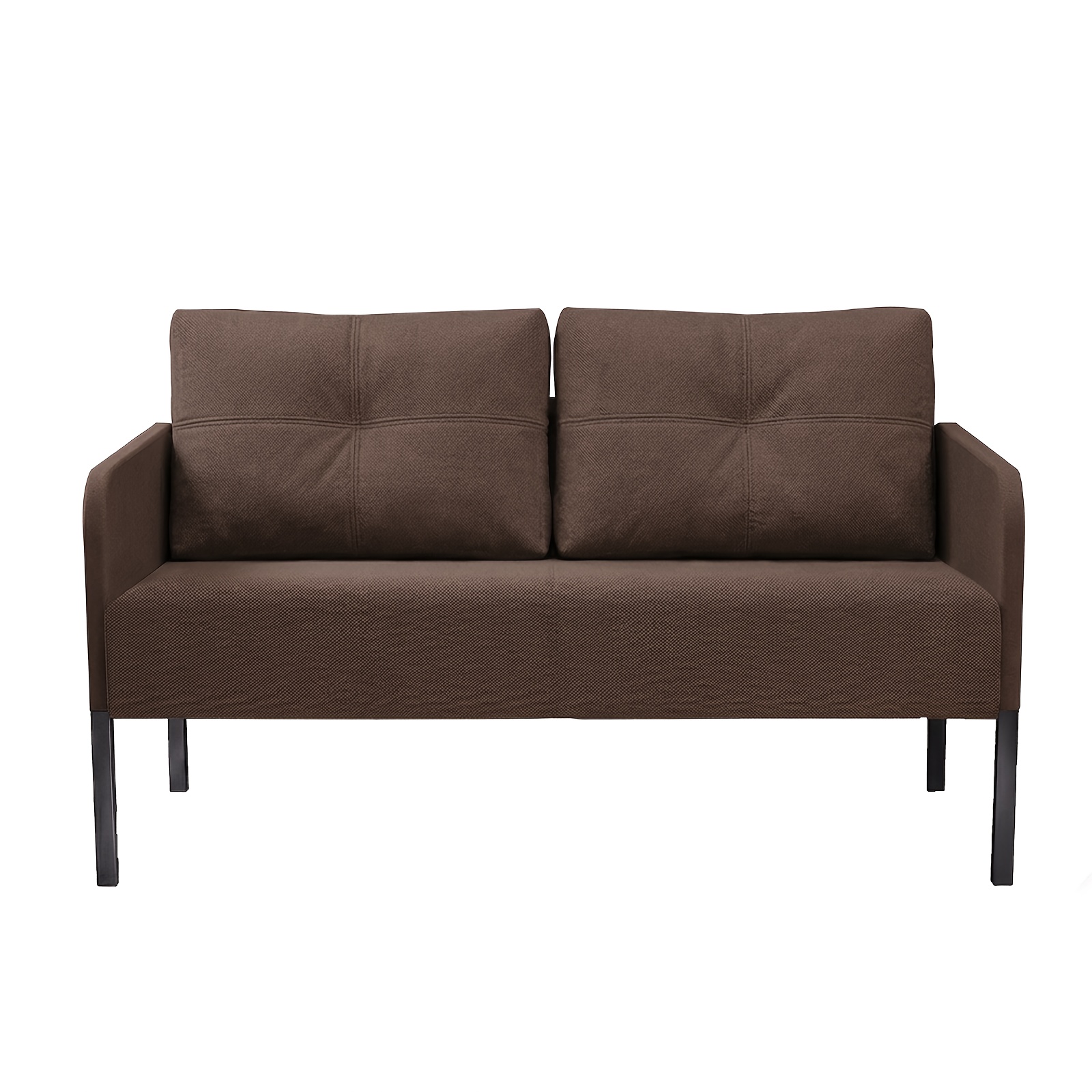 Dvojna sofa z blazino, trpežna, pisarniška pohištva z možnostjo nagiba, močna podpora, kovinska konstrukcija, modna